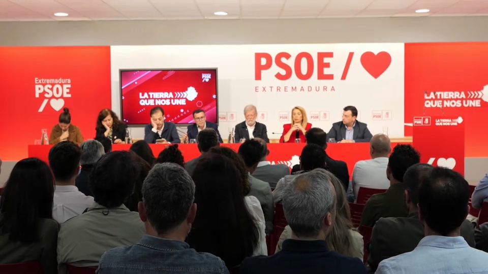 El PSOE extremeño defiende la entrada de Gallardo en la Asamblea