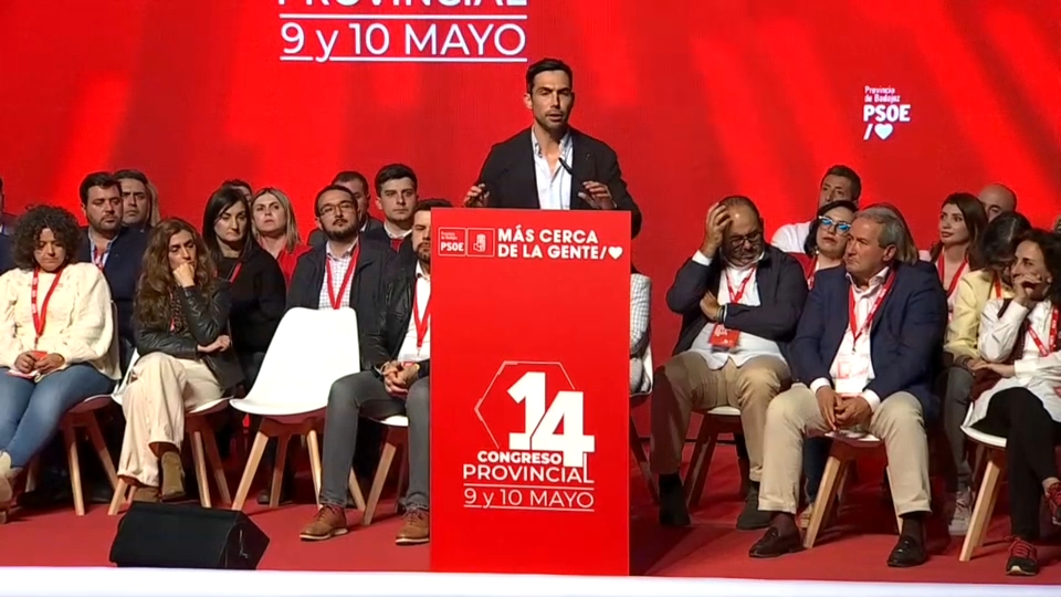 Borrego es elegido secretario general del PSOE de Badajoz con el 94´5% de los votos
