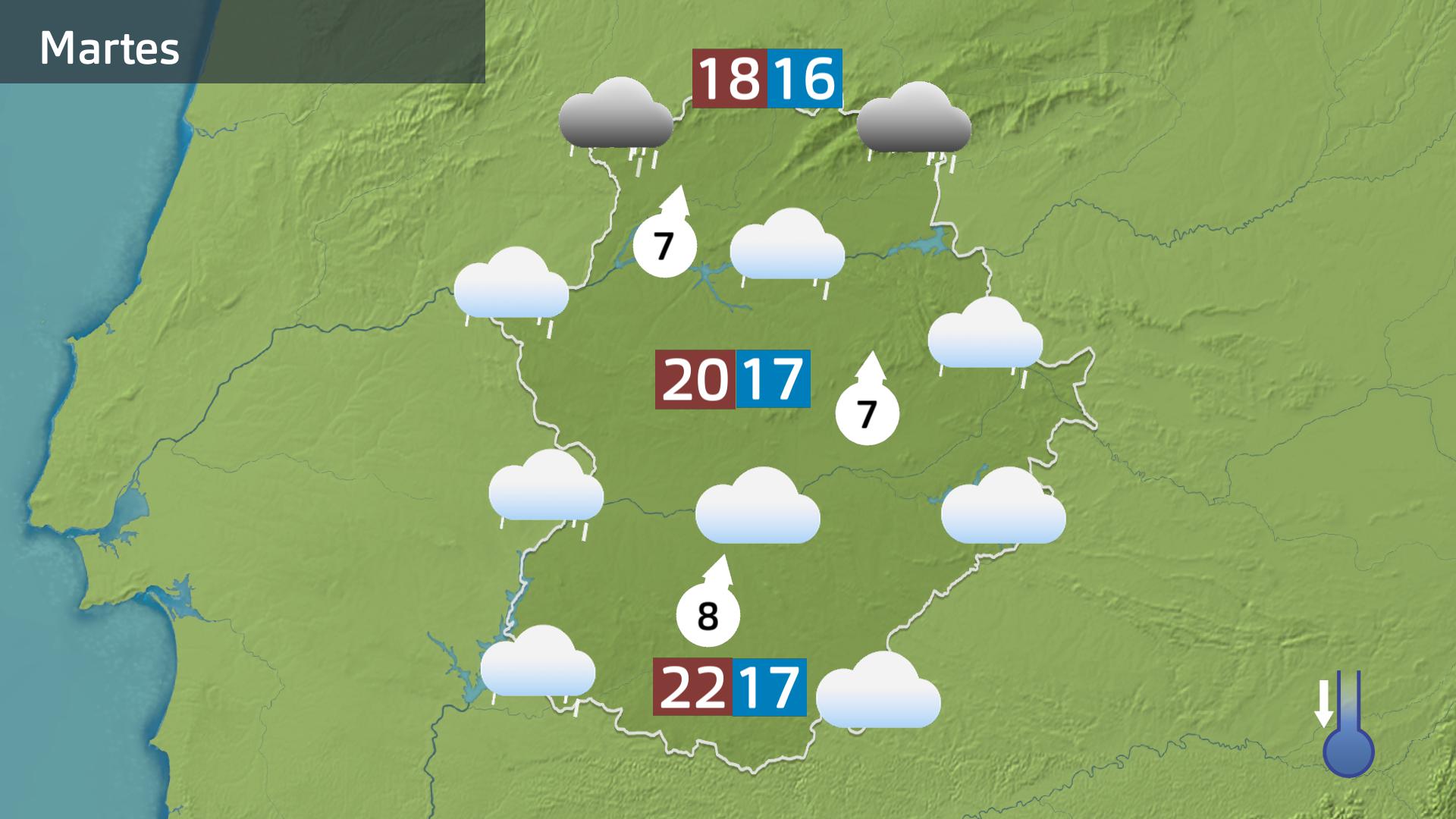 Prevision Extremadura