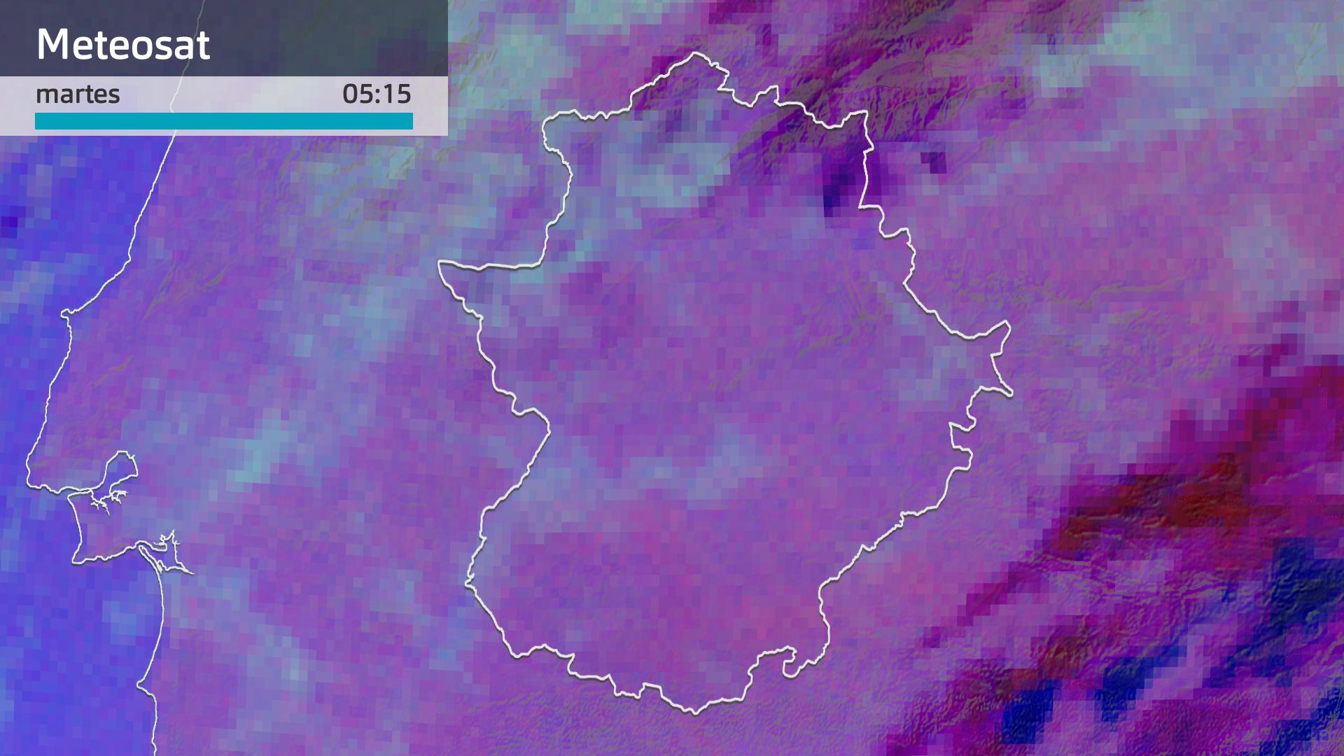 Imagen del Meteosat martes 14 de noviembre 5:15 h.