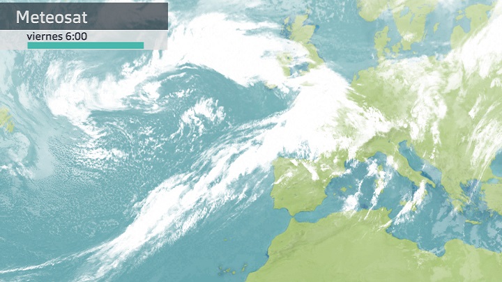 Imagen del Meteosat viernes 23 de diciembre 6 h.