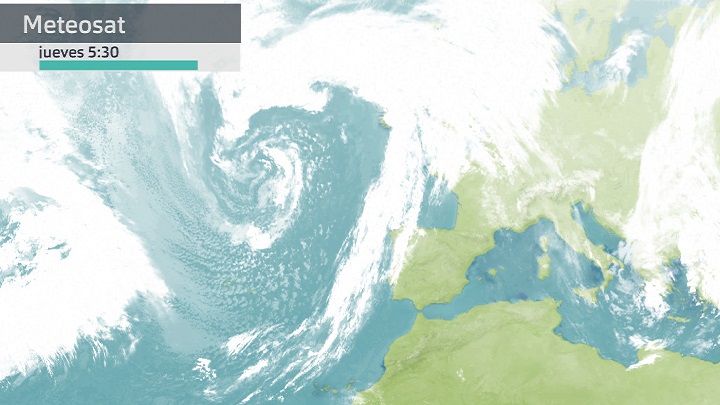 Imagen del Meteosat jueves 16 de marzo 5:30 h.