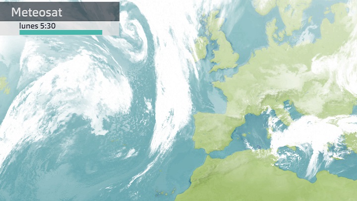 Imagen del Meteosat lunes 3 de abril 5:30 h.