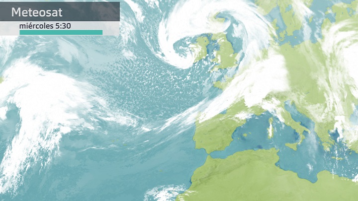 Imagen del Meteosat miércoles 12 de abril 5:30 h.