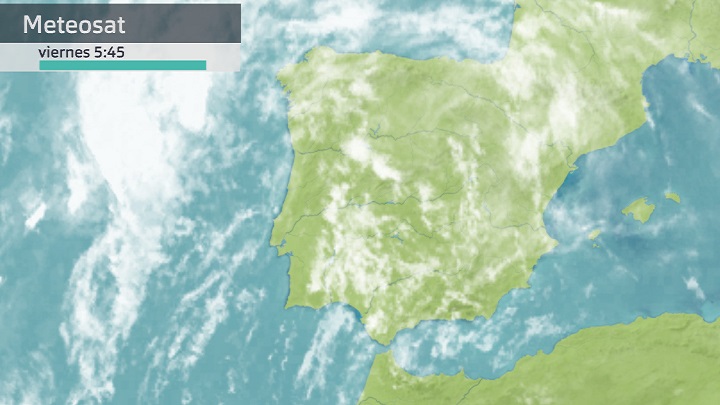 Imagen del Meteosat viernes 28 de abril 5:45 h.