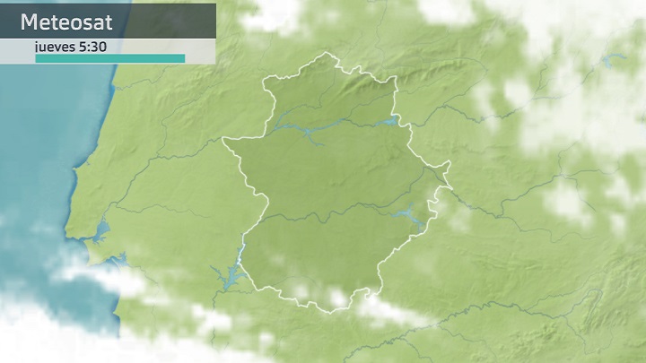 Imagen del Meteosat jueves 1 de junio 5:30 h.