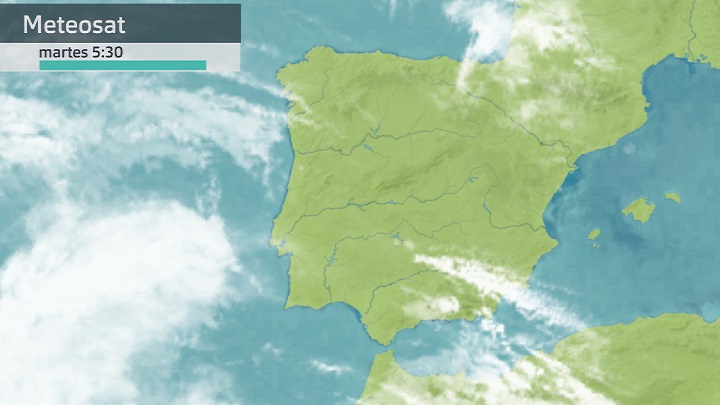 Imagen del Meteosat martes 6 de junio 5:30 h.