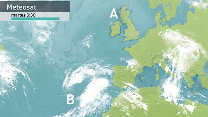 Imagen del Meteosat martes 6 de junio 5:30 h.
