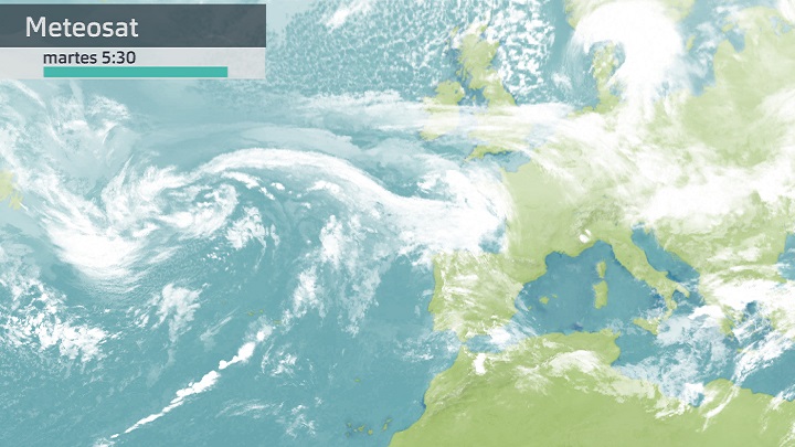 Imagen del Meteosat martes 7 de marzo 5:30 h.
