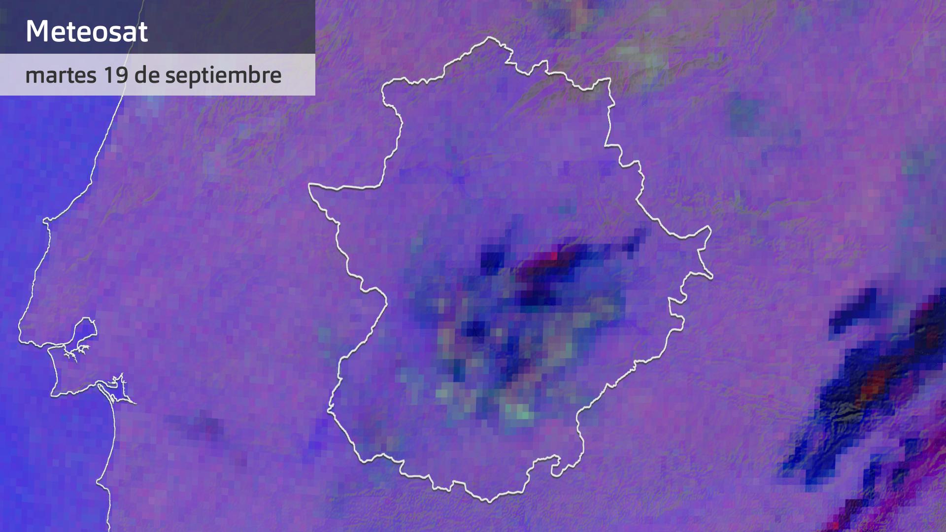 Imagen del Meteosat martes 19 de septiembre 5:15 h.