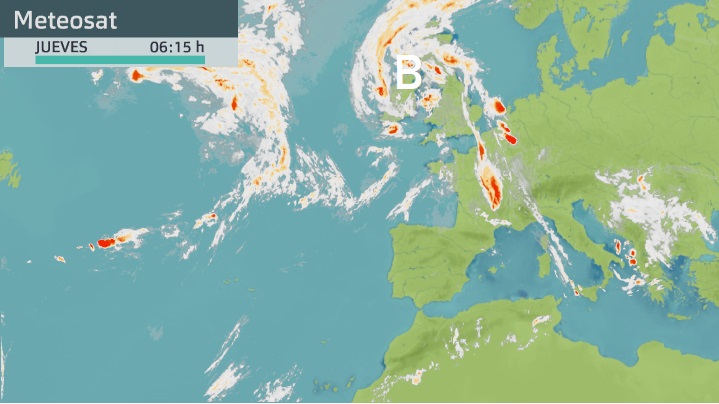 Imagen del Meteosat. Jueves 9 de septiembre 6:15 h.