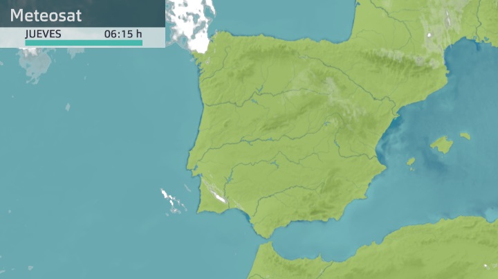 Imagen del Meteosat jueves 7 de octubre 6:15 h.