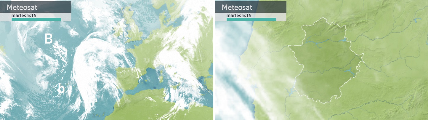 Imagen del Meteosat martes 2 de mayo 5:15 h.