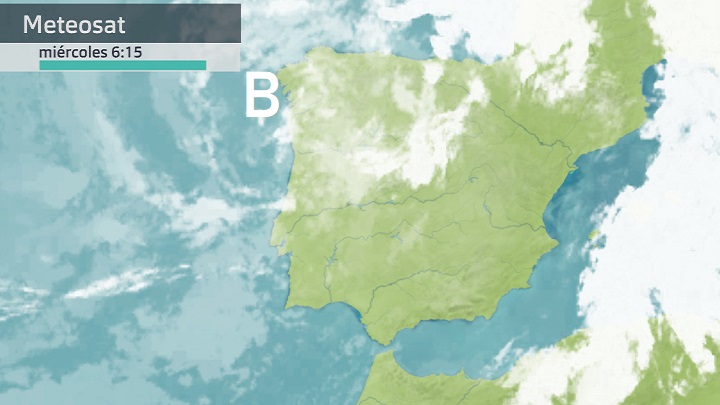 Imagen del Meteosat miércoles 22 de junio