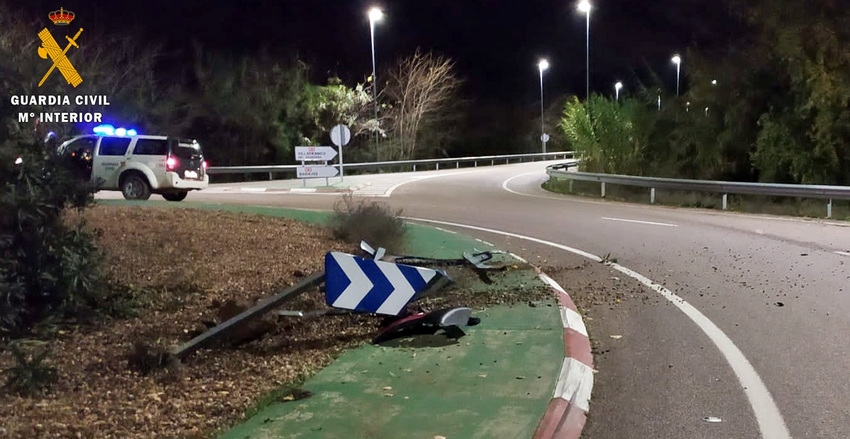 Lugar del accidente