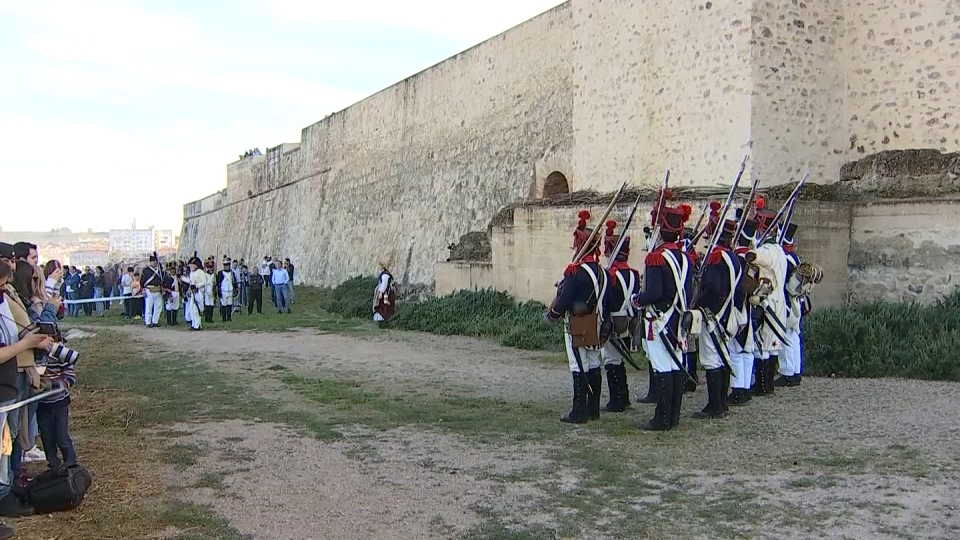 Más de 250 personas recrean este fin de semana los "Sitios de Badajoz"