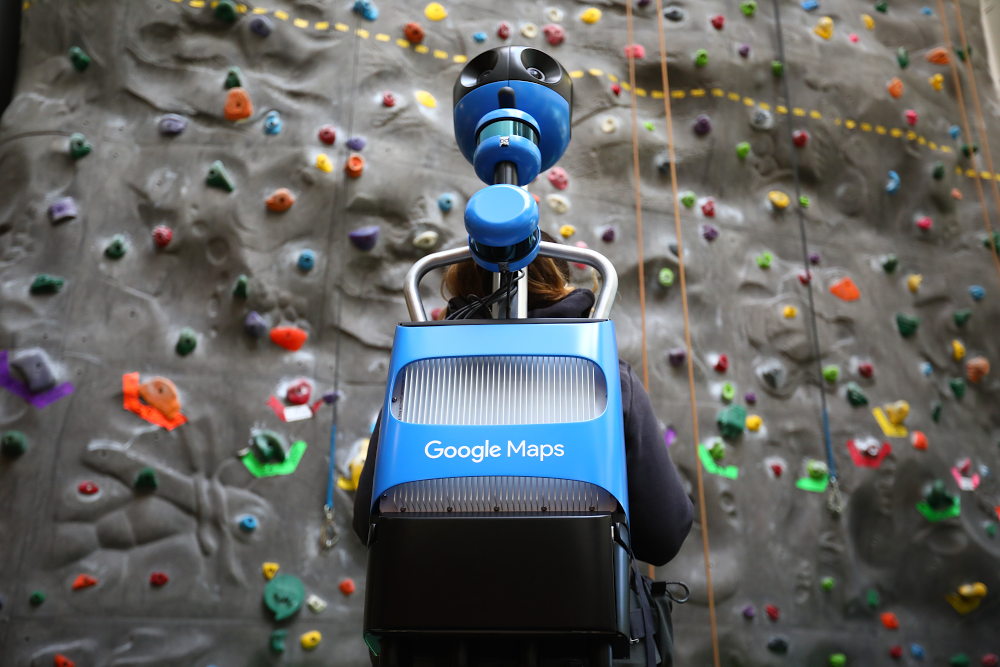 Caminante de Street View