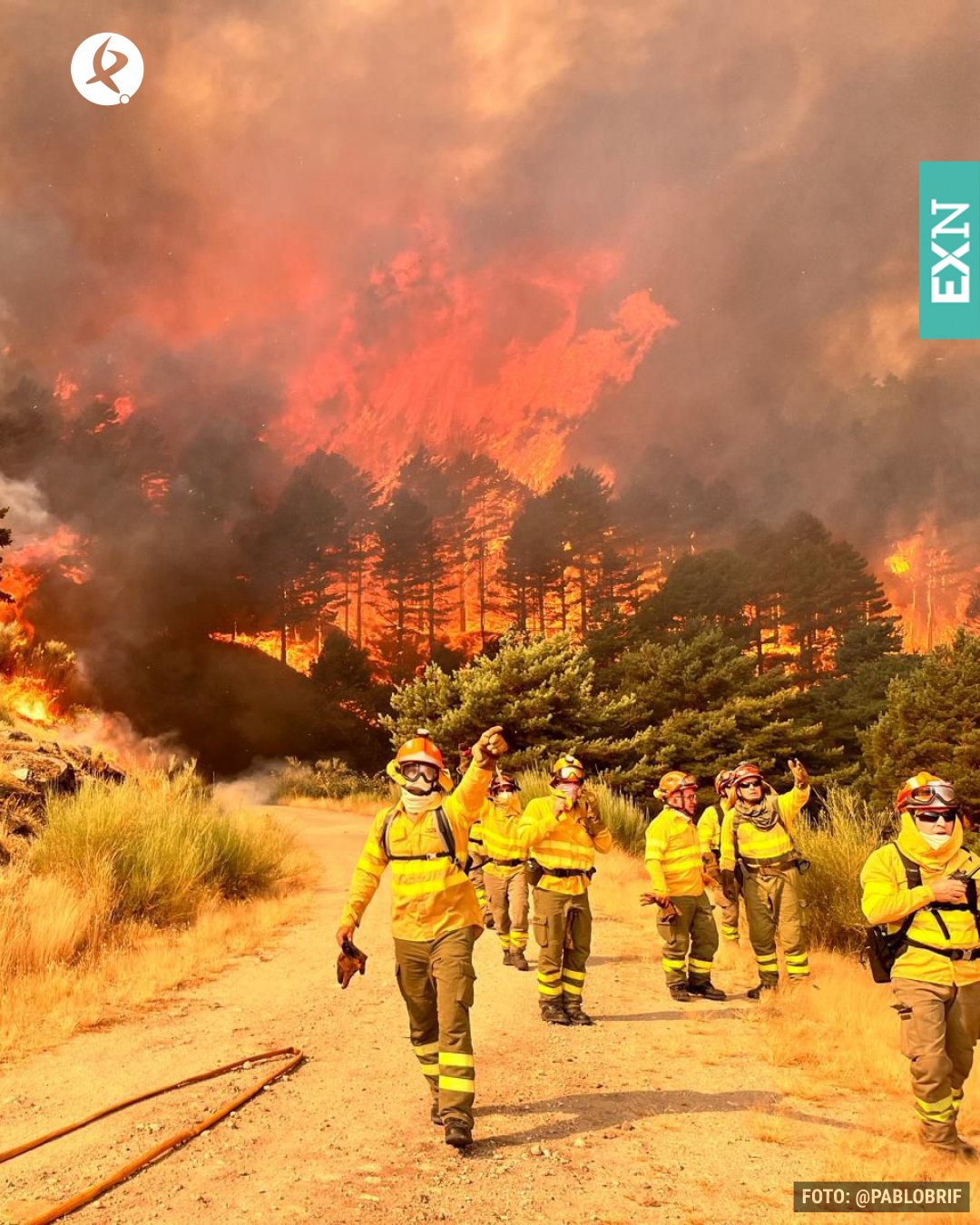Incendios forestales en Extremadura