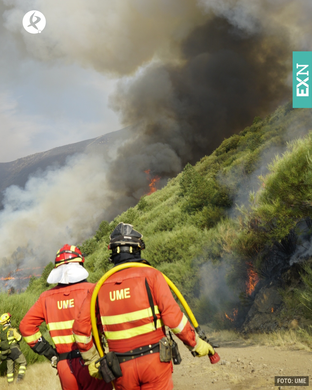Incendios forestales en Extremadura