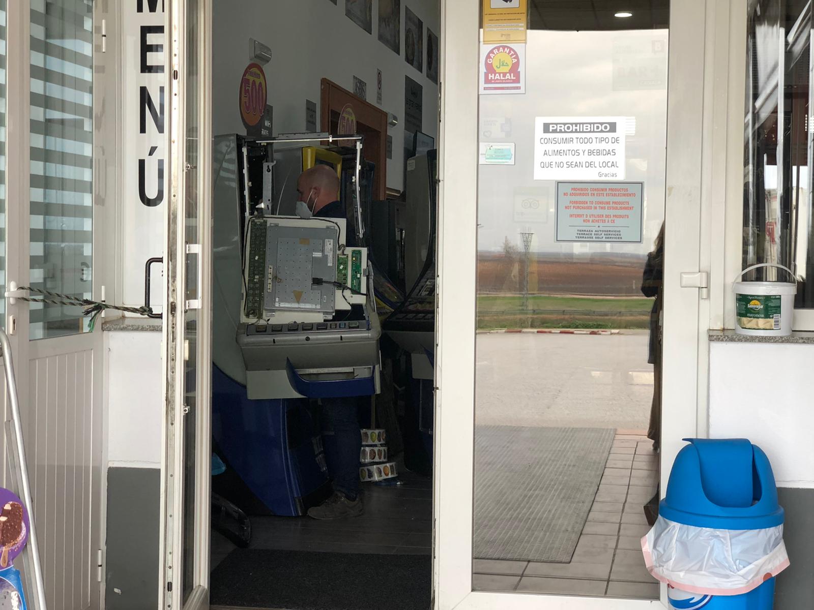 Estación de servicio donde se ha producido el atraco