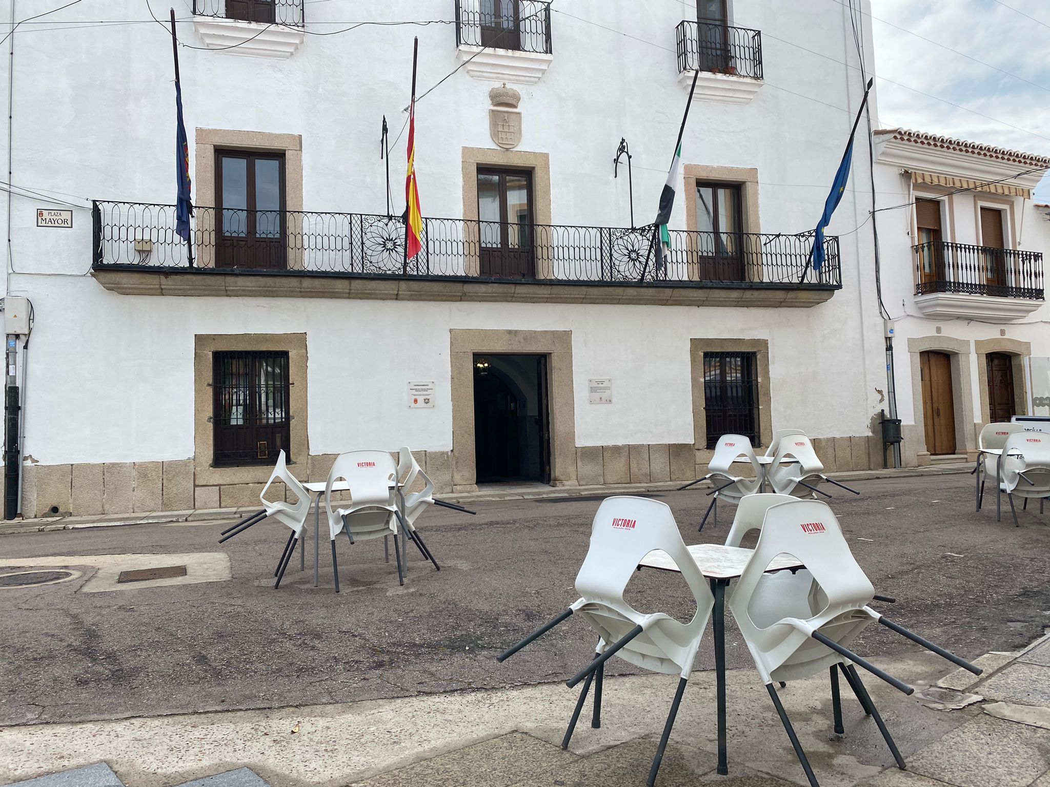 Malpartida de Cáceres, esta mañana