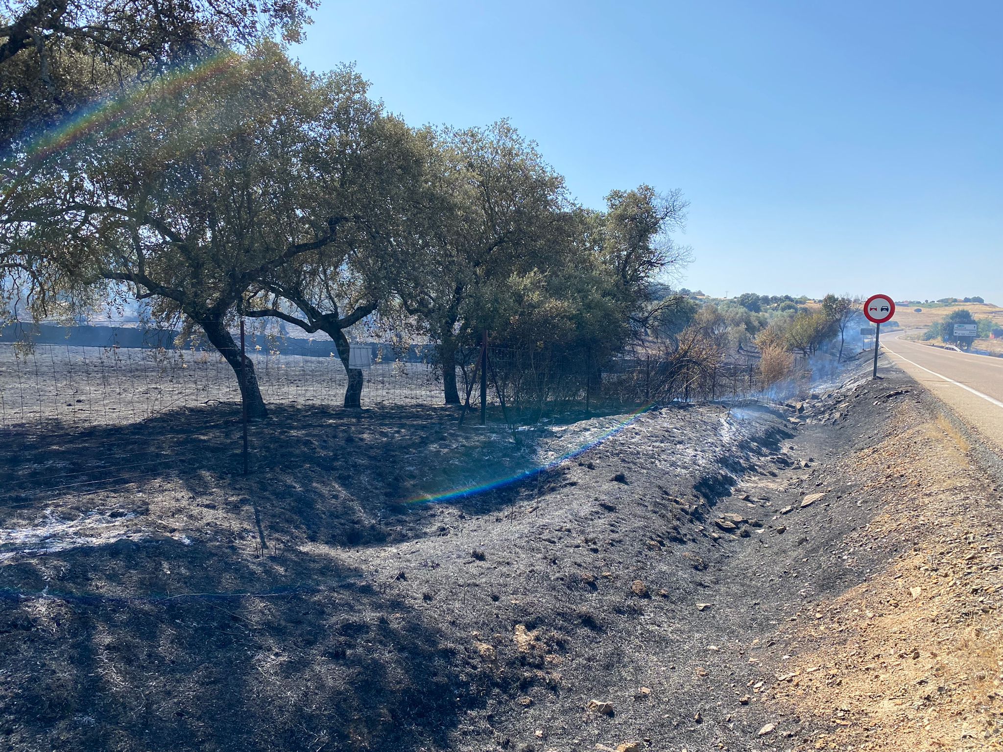 Incendio de Madroñera.