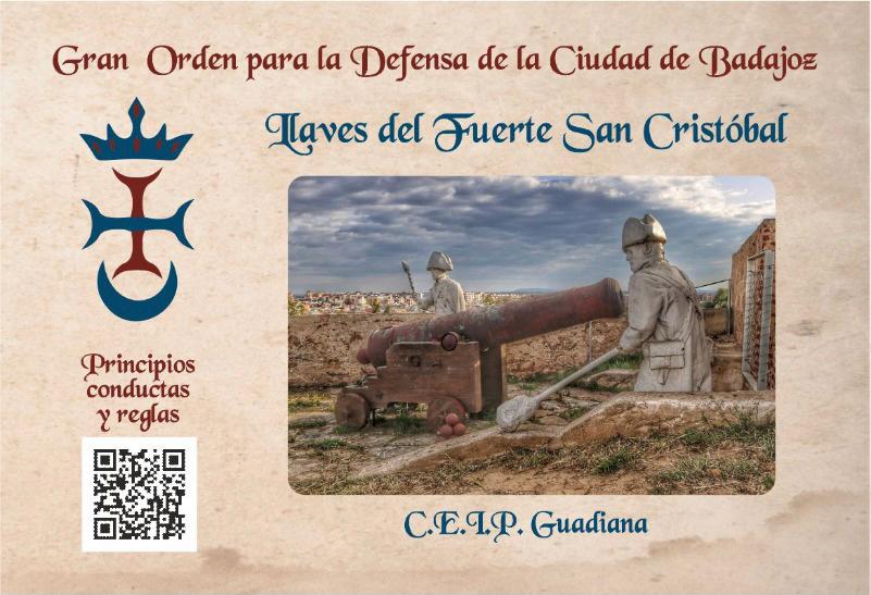 Diploma para el CEIP Guadiana, de Badajoz.