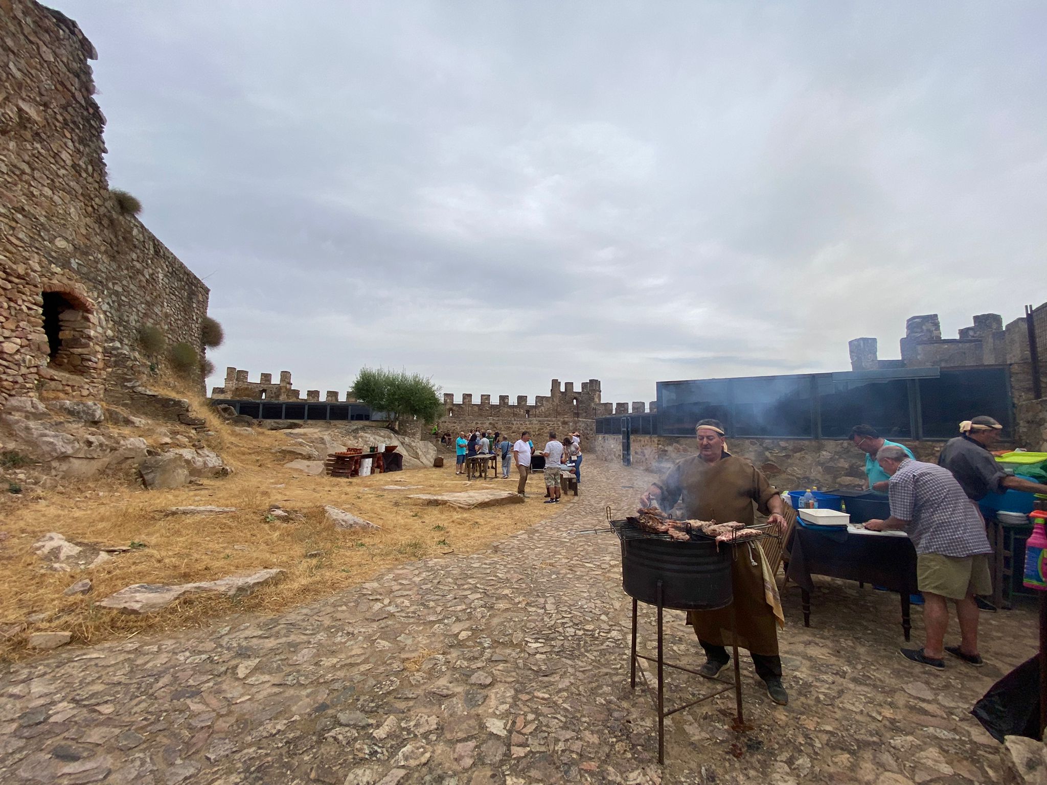 Cocina medieval en el Castillo de Miraflores