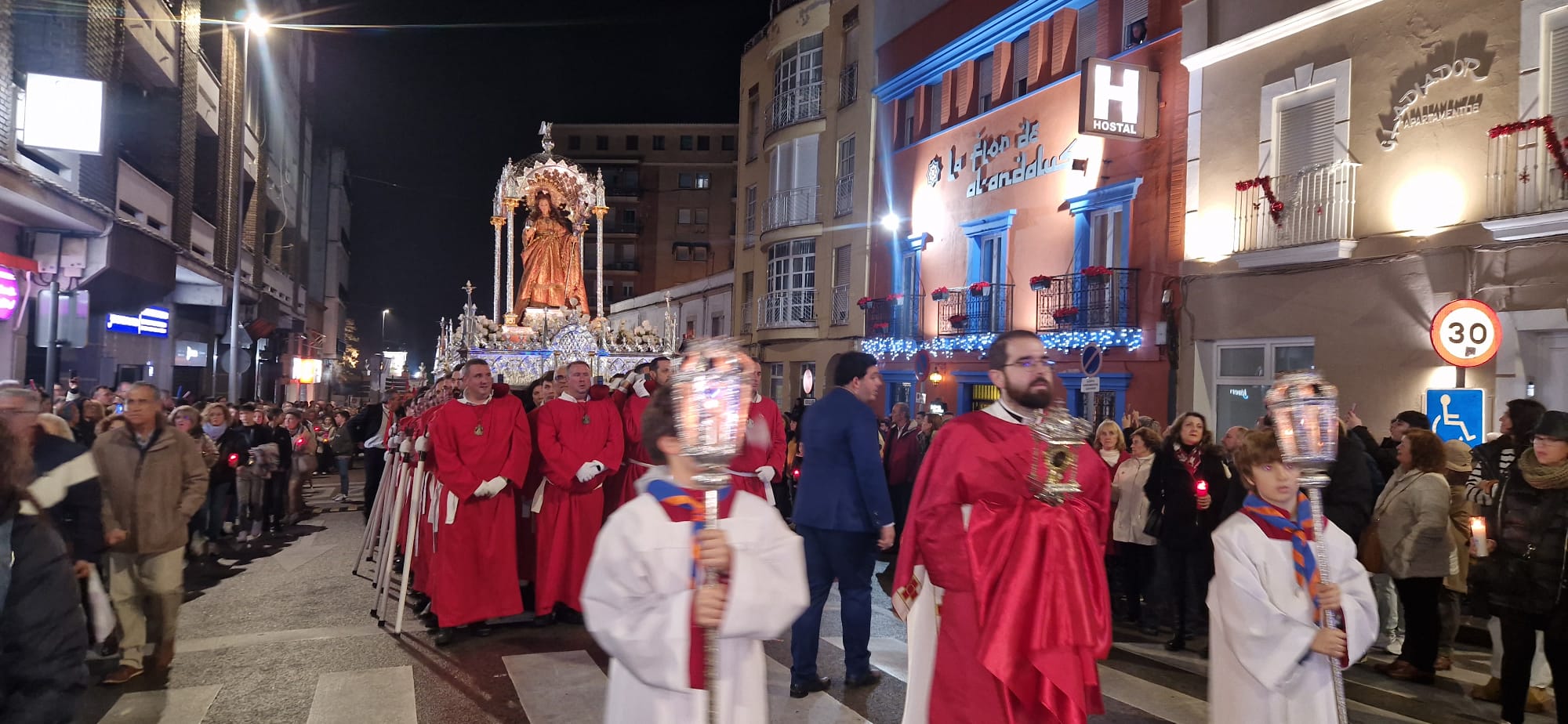Procesión de la Mártir en Mérida
