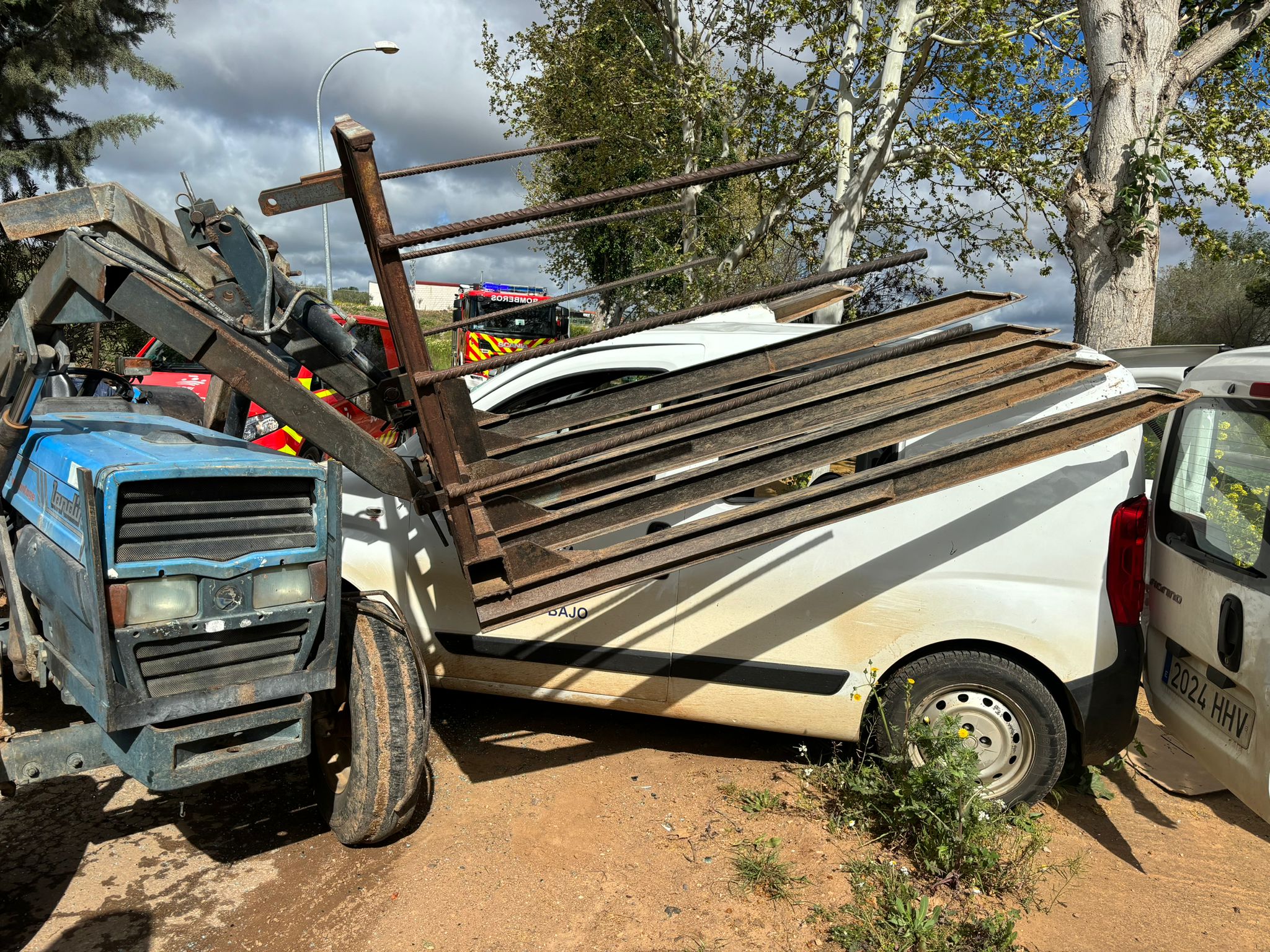 accidente entrín bajo