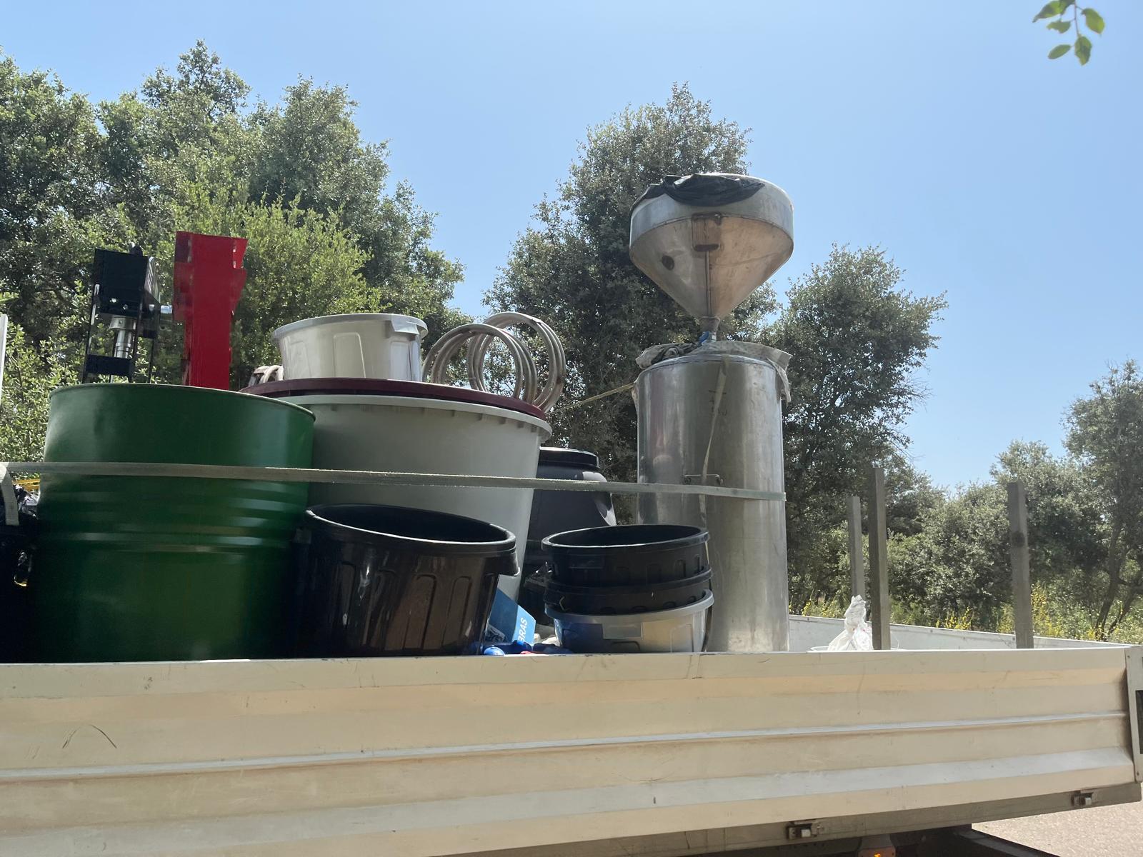Material intervenido