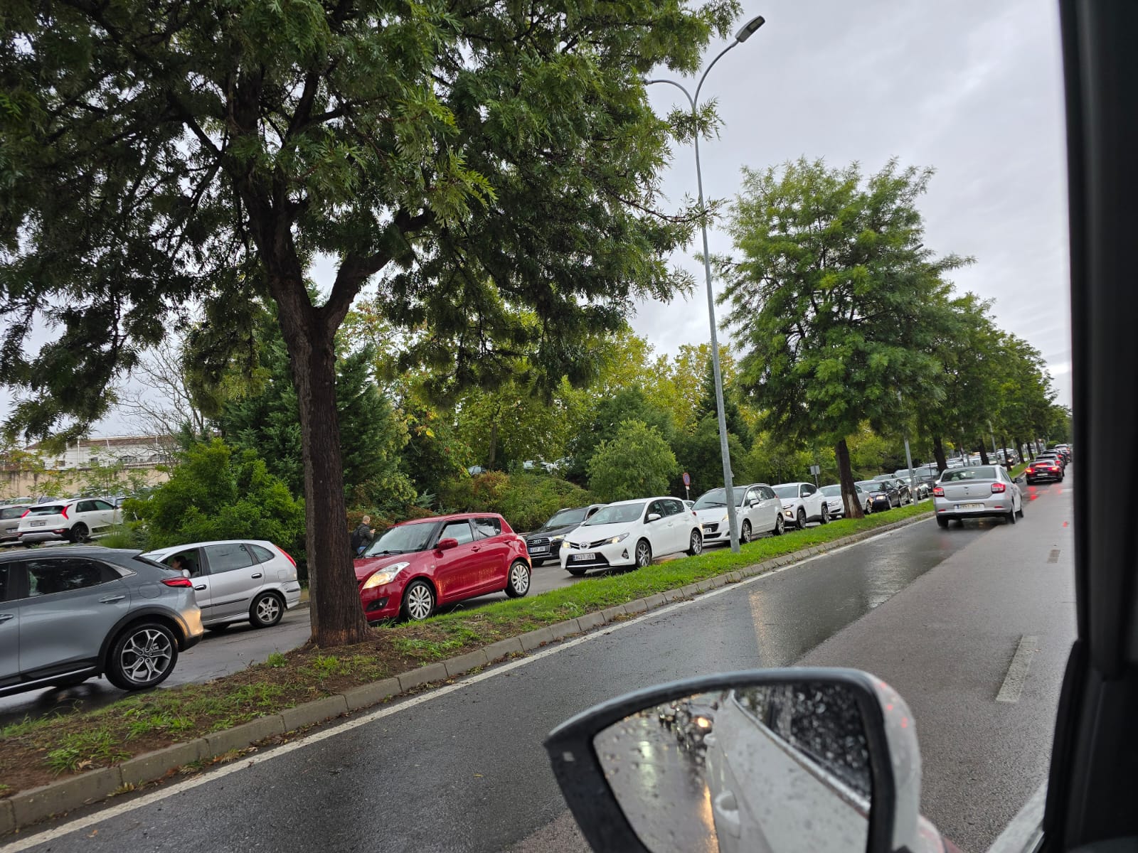 Retenciones en Cáceres por las lluvias
