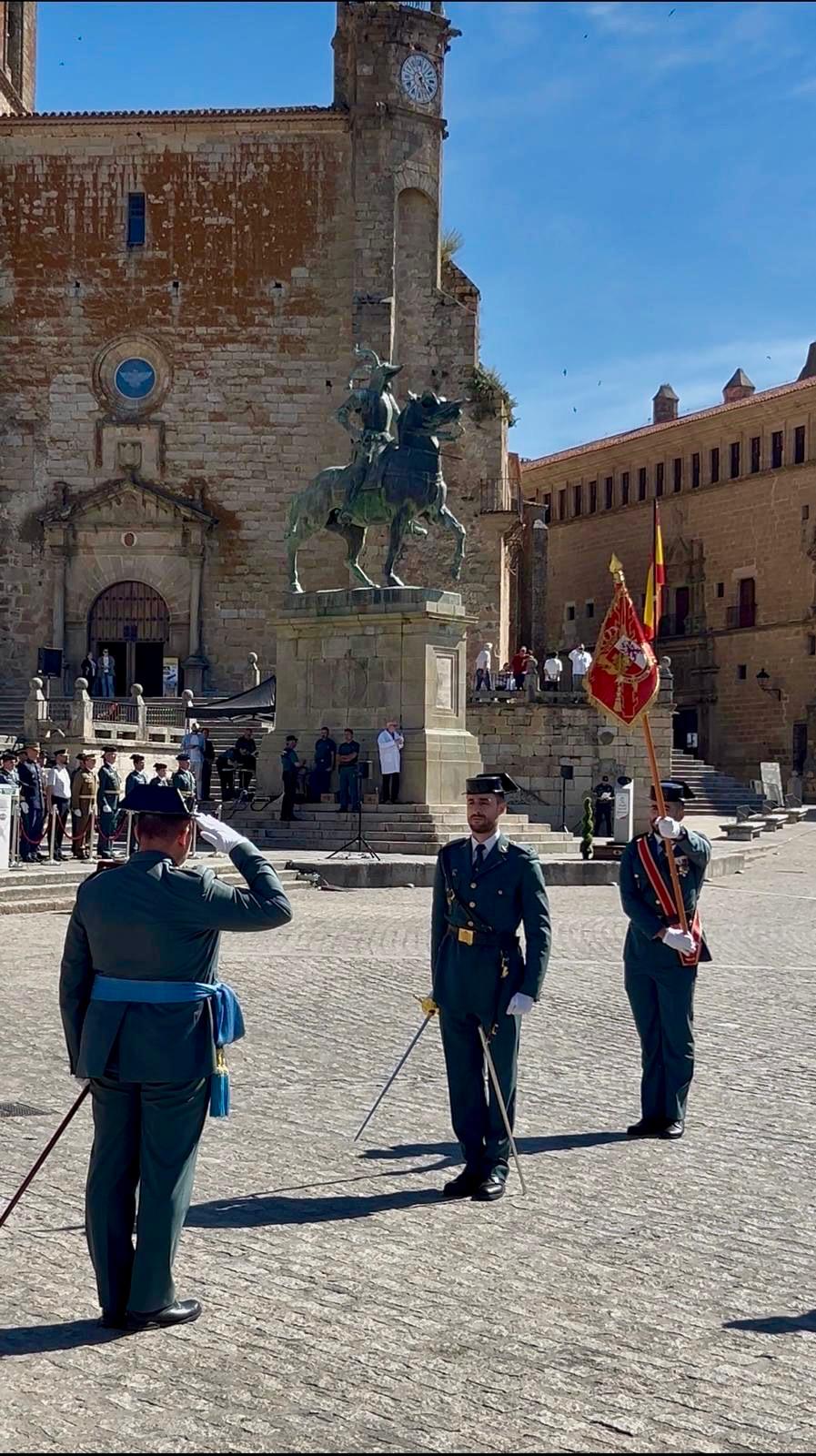 Acto homenaje Guardia Civil. Trujillo