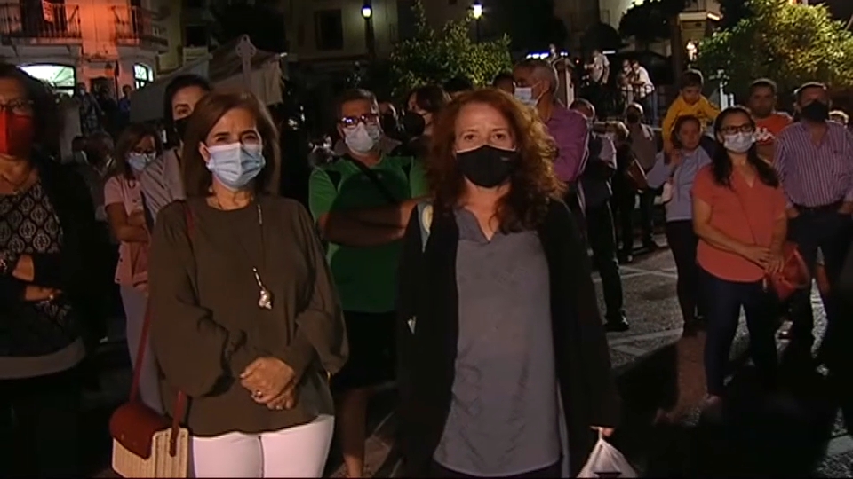 Protesta de los trabajadores del ayuntamiento de Alburquerque