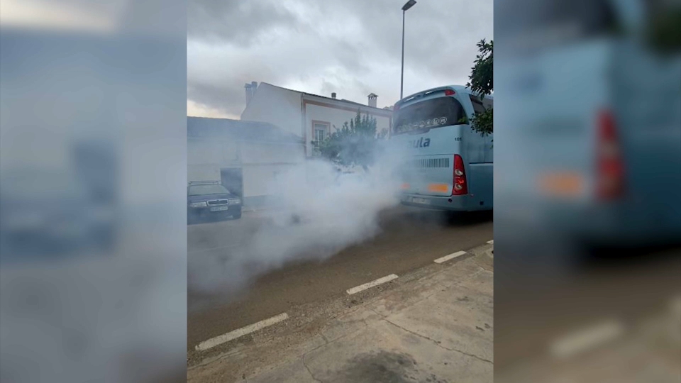 autobús averiado valencia del ventoso