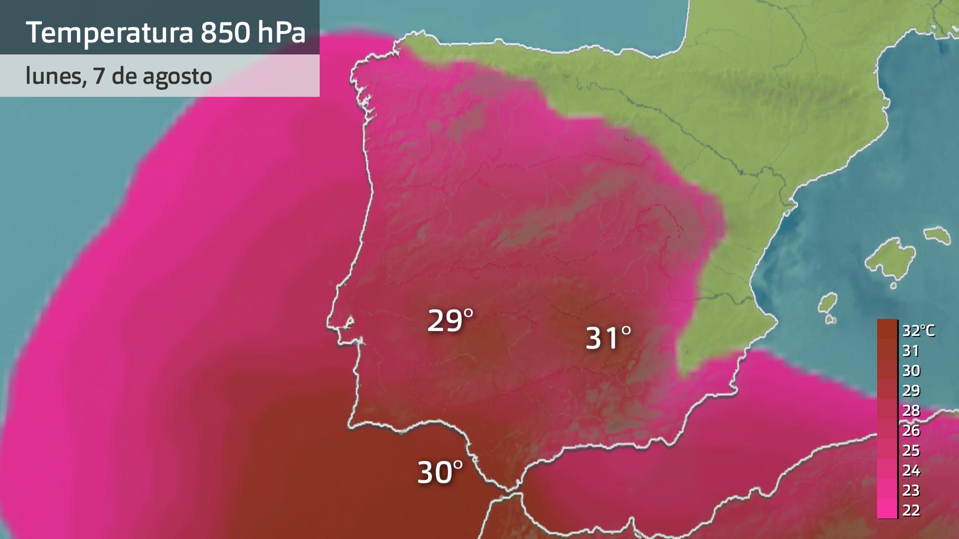 Tª 850 hPa