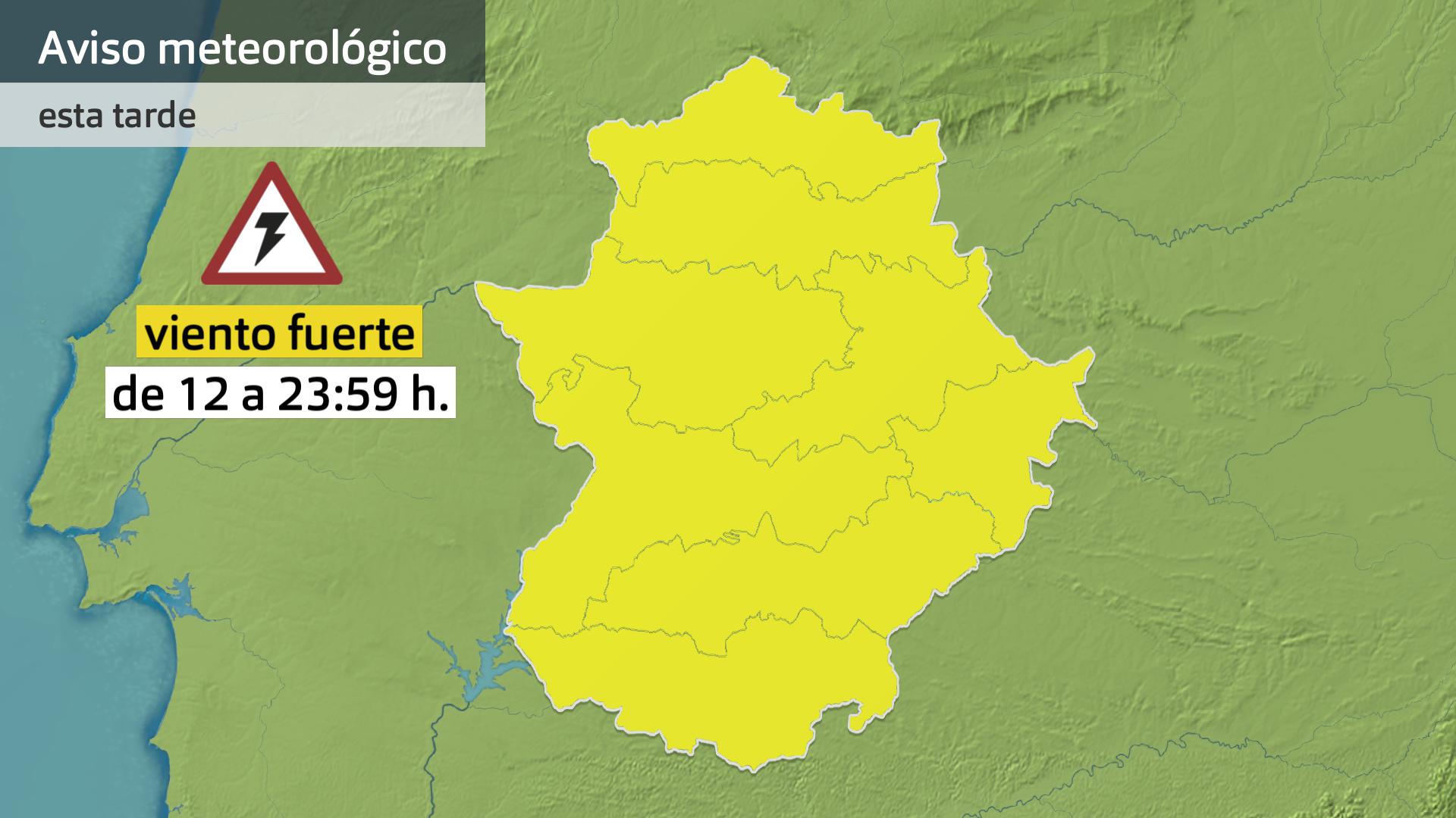 Avisos meteorológicos (Aemet) por tormentas para hoy jueves 19 de junio