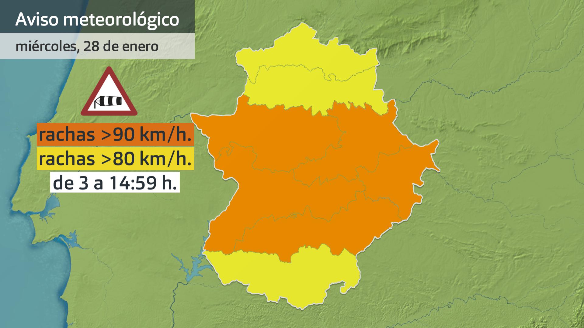 Previsión Extremadura