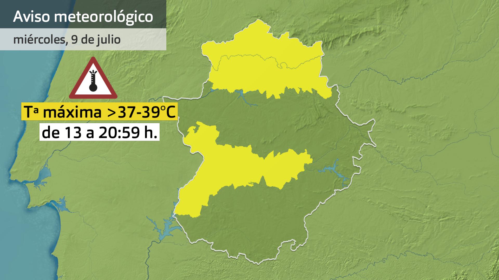 Previsión Extremadura