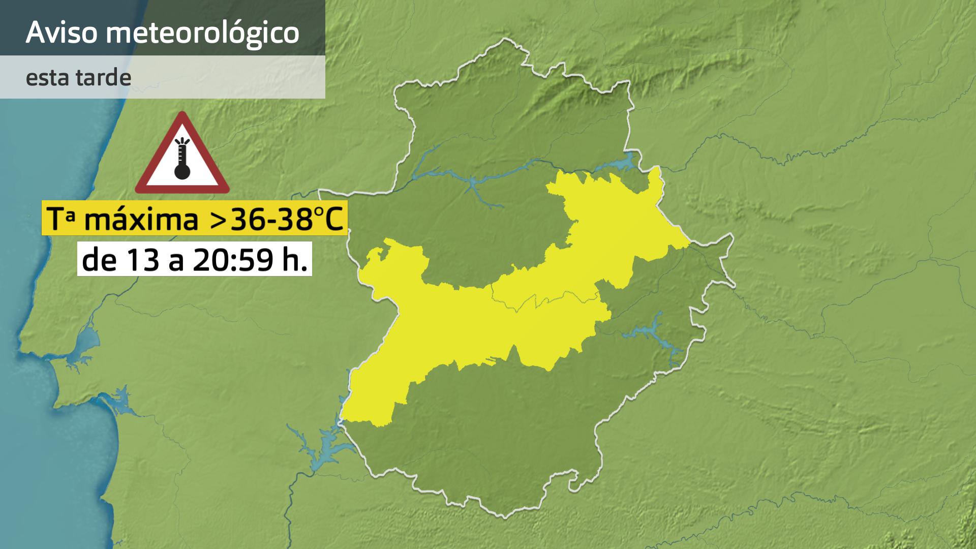 Avisos meteorológicos (Aemet) para hoy miércoles 30 de julio