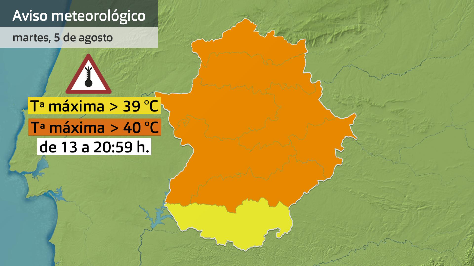 Previsión Extremadura