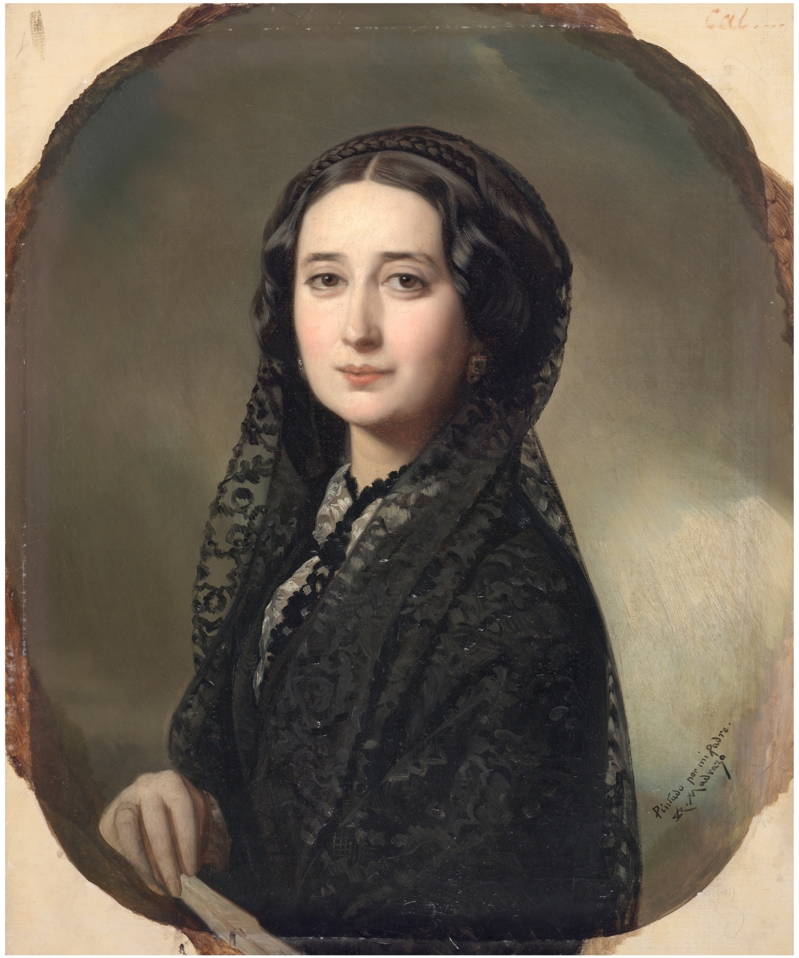 'Carolina Coronado', de Federico de Madrazo