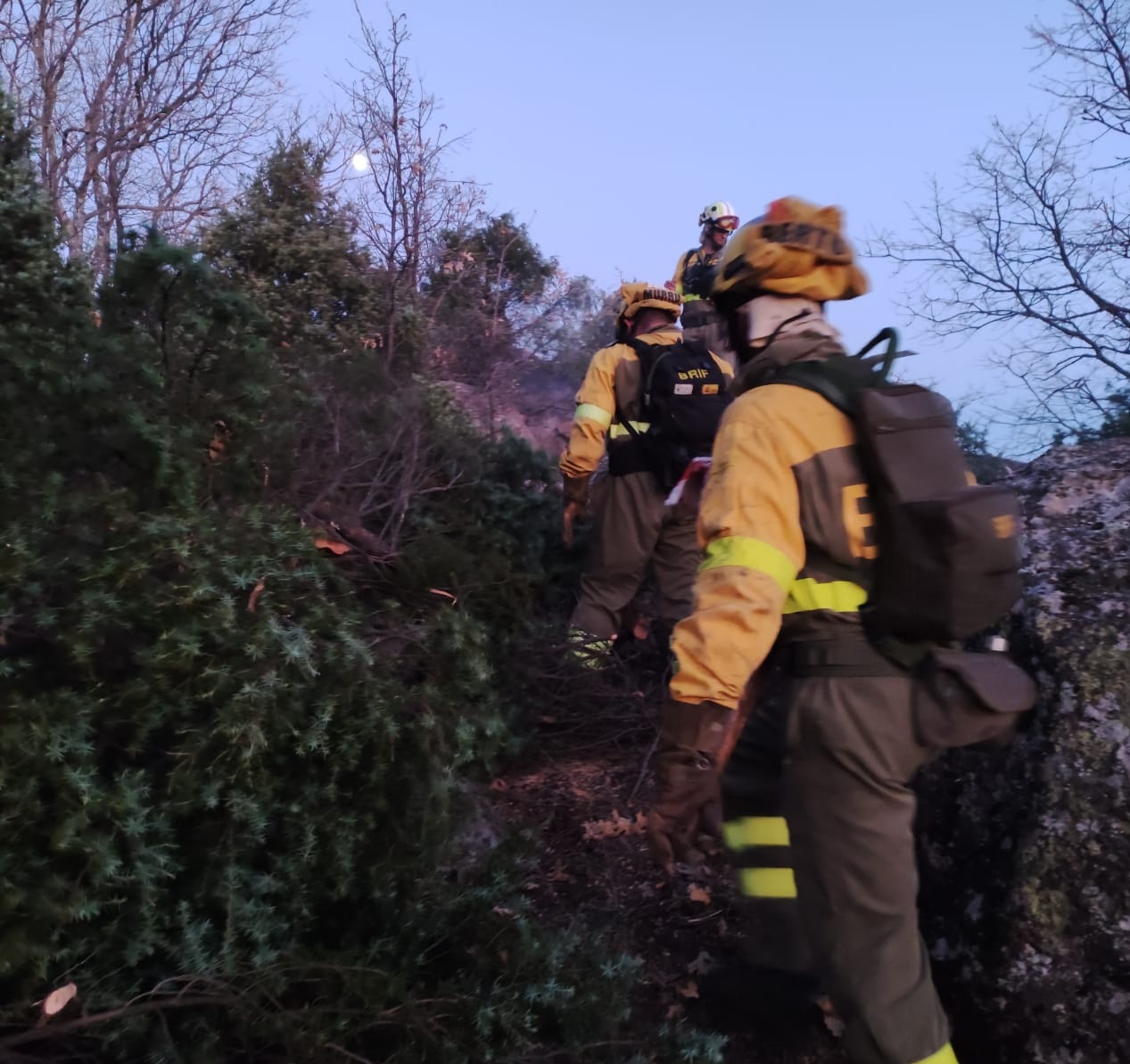 bomberos la vera