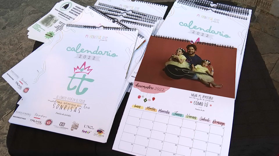 calendario "Mi princesa Rett" 2022