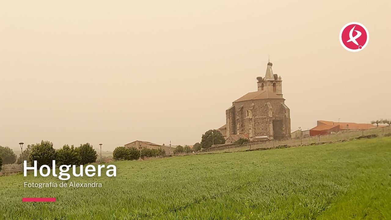 Imágenes de la calima en Extremadura