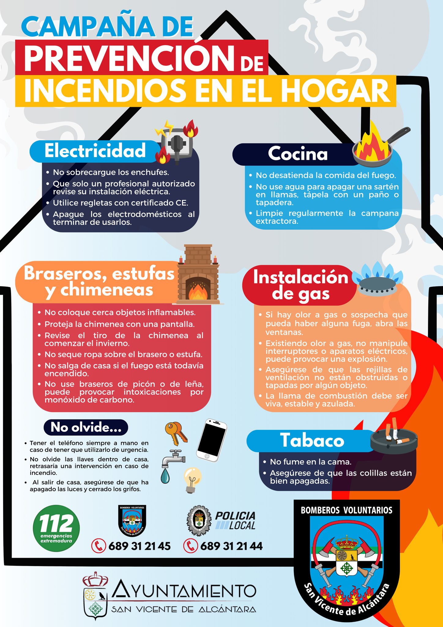 campaña incendios san vicente