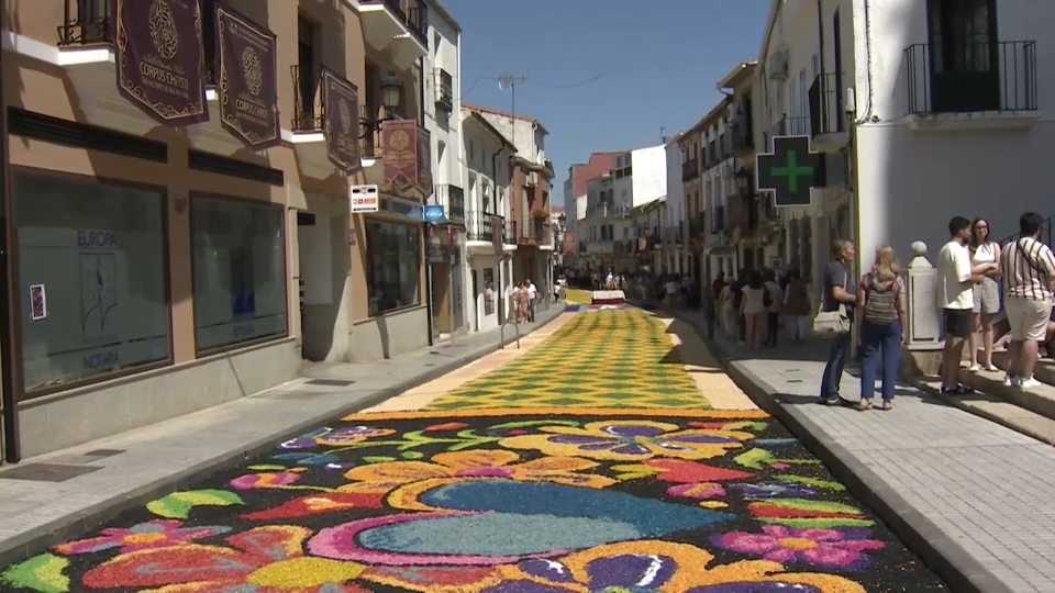 El Corpus Christi de San Vicente de Alcántara aspira a ser declarada Fiesta de Interés Turístico Nacional