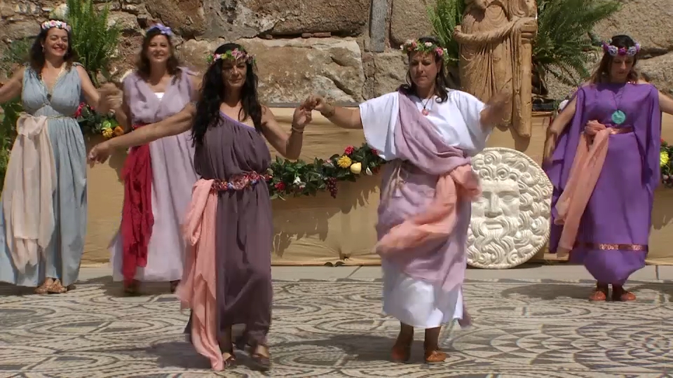 Danza para la diosa Ceres en Augusta Emerita