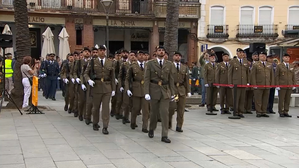 Actos de la Fiesta Nacional en Mérida