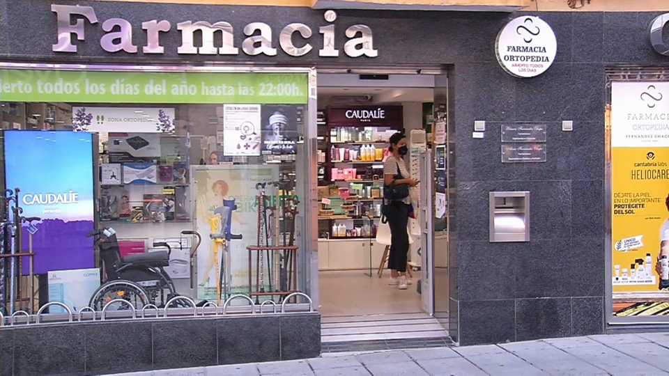 Mascarillas en farmacias